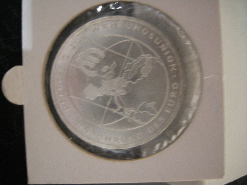 (afbeelding voor) 10 Euro Duitsland 2002 F UNC Invoering EURO